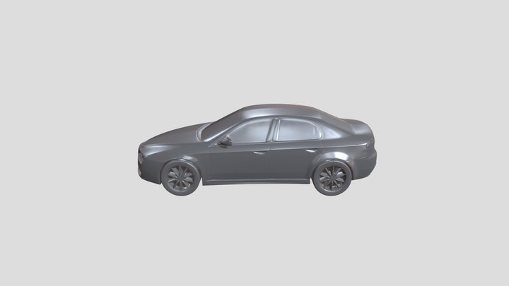 Alfa Romeo 159 3D Model