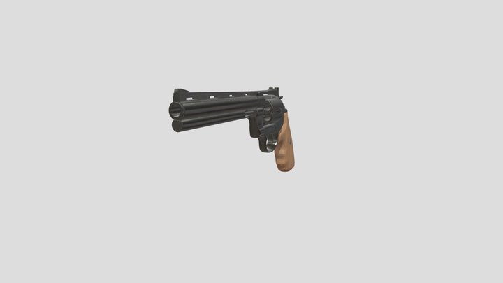 Re - Revolver 3D Model