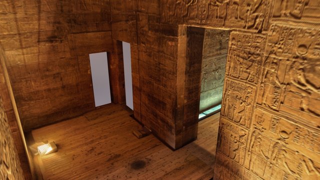 Rough Draft: Temple of Isis 3D Model