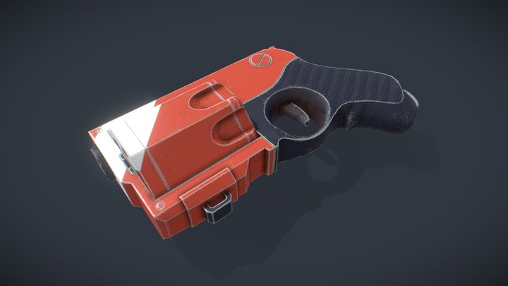 Sci-fi Gun – Modello 3D gratuito STL