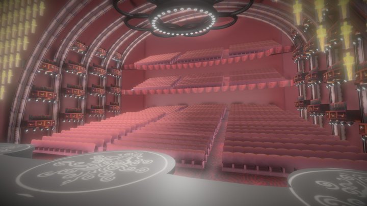 Oscars Academy Dolby Theater 3D Model