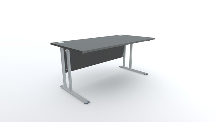 LB Office Desk 3D Model