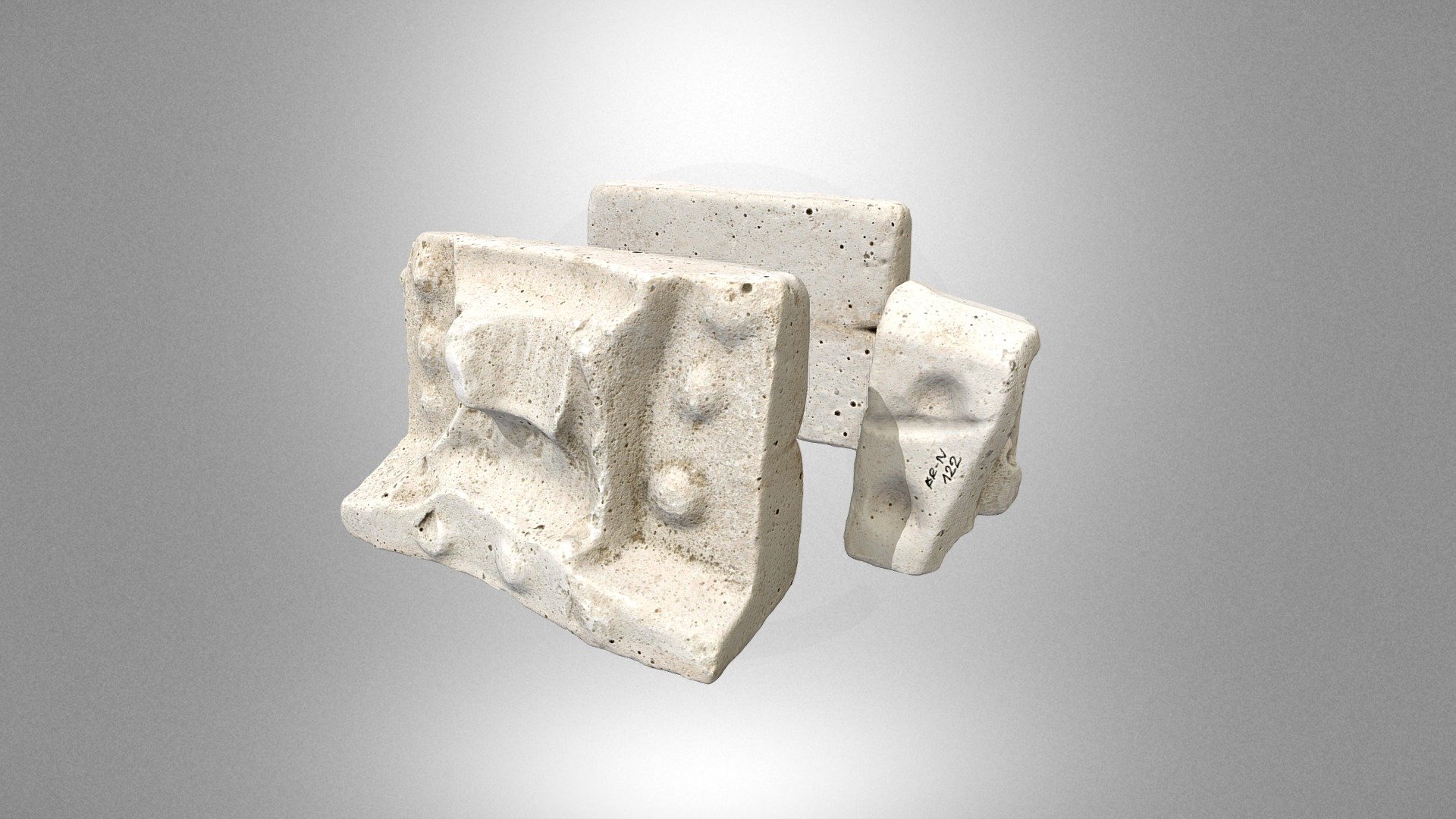 Stone mould for making butter lambs