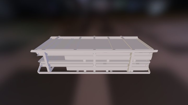 Simpson Crate 3D Model