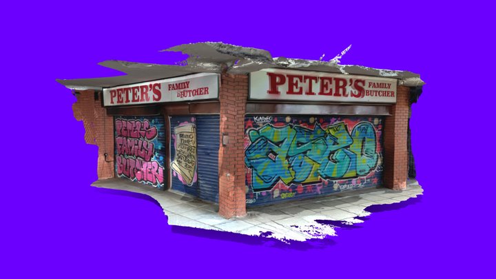 Peter’s Family Butcher, Norwich 3D Model