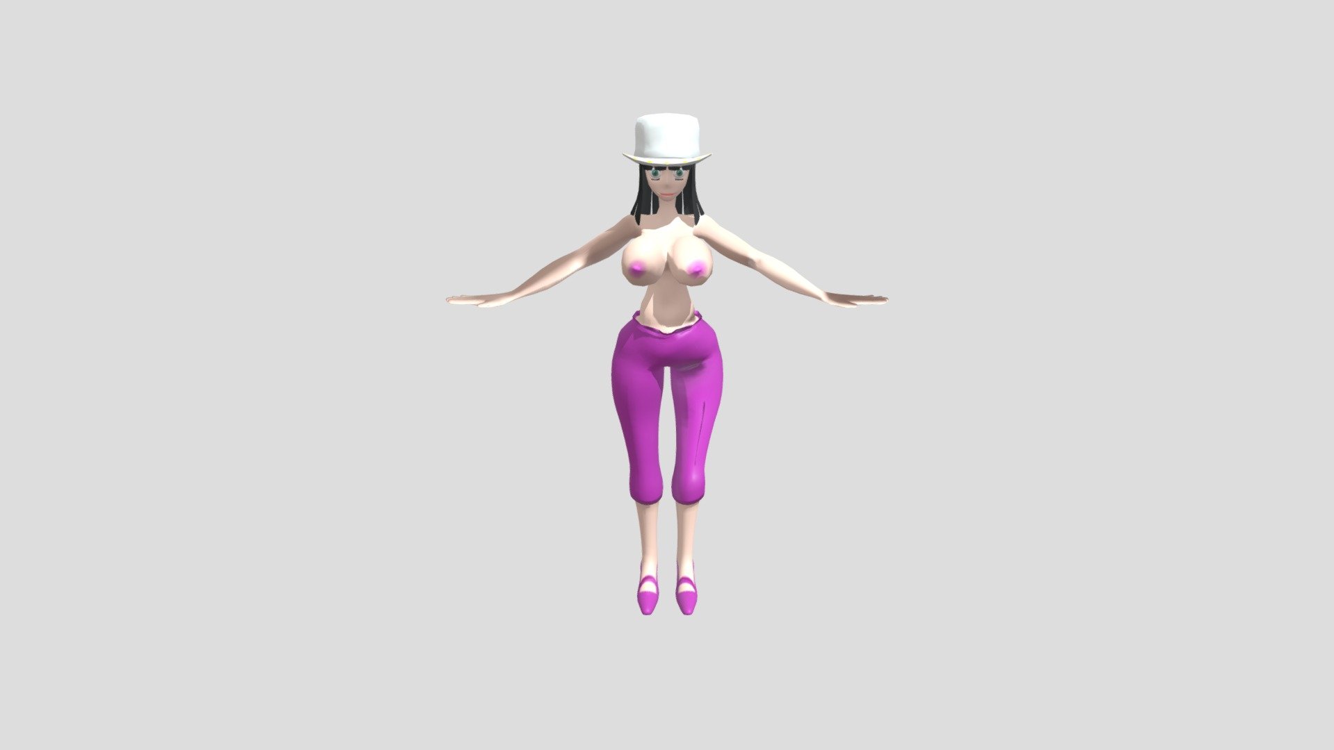 Nico Robin NSFW model - Download Free 3D model by dm2842885 [67b7774] -  Sketchfab