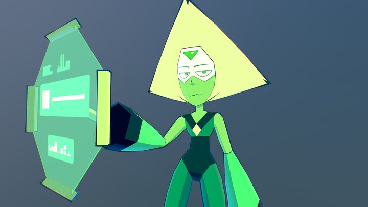 SU Peridot 3D Model