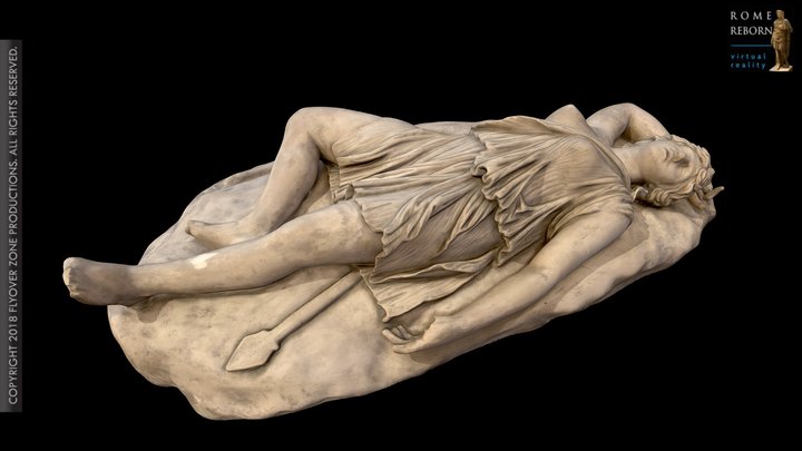 3D rendering of Amazon, Dying