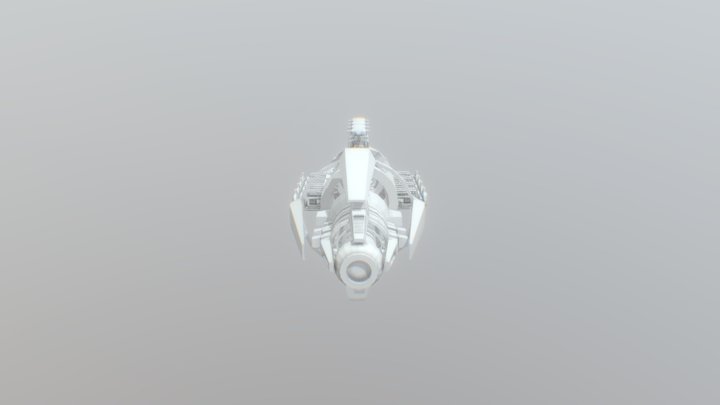 Space Cannon 3D Model
