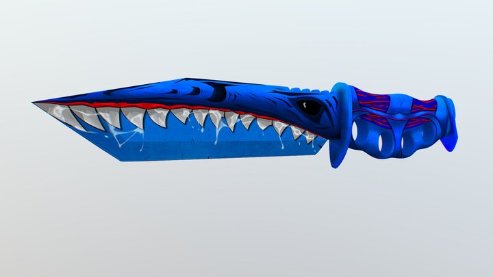 Harbinger Knife - Grook 3D Model