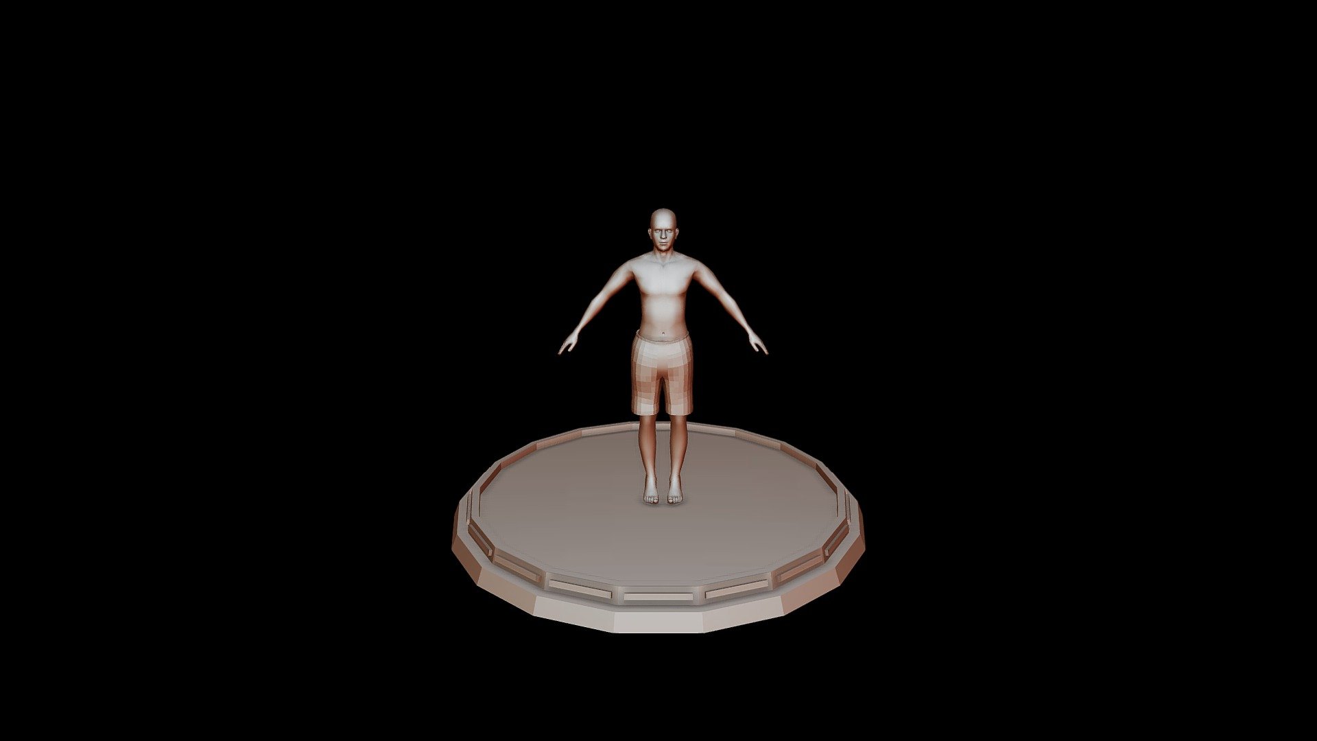 Lowpolly Character Model