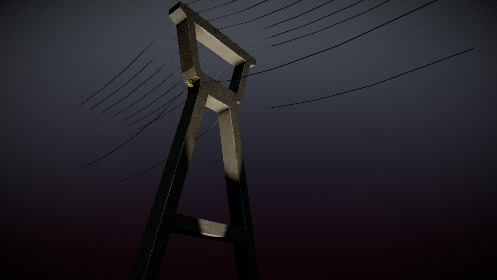 Power line - 3D model by danil dovgiy (@danil.dovgiy) [67be197] - Sketchfab
