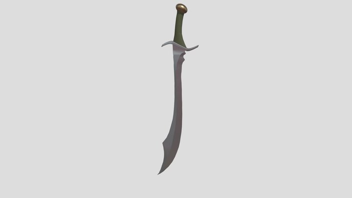 Scimitar 3D Model