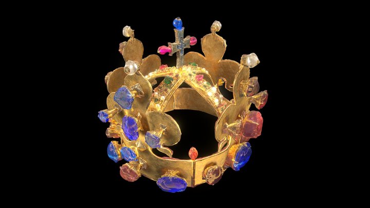Crown of Saint Wenceslas 3D Model