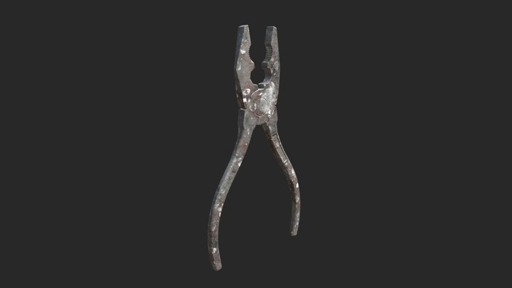 Pliers 3D Model