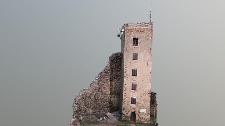 Rýzmberk tower, Czech Republic 3D Model