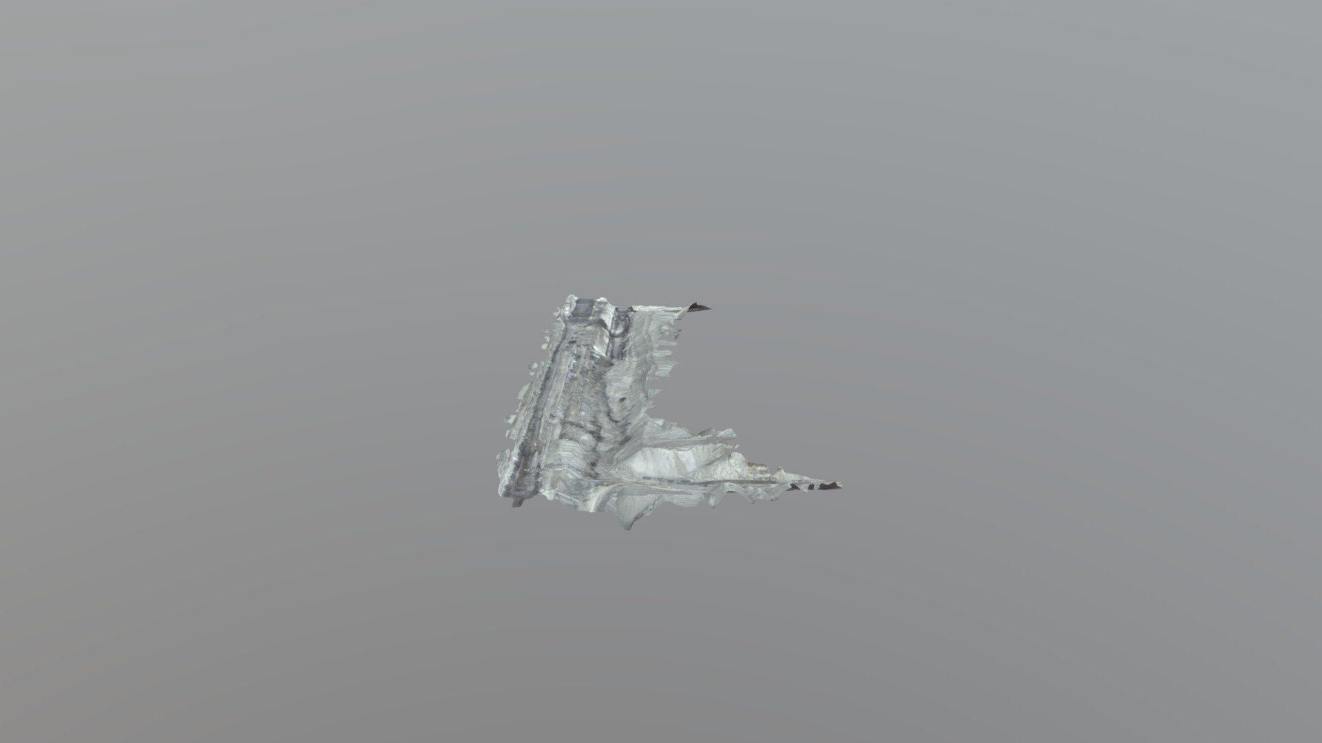 Post Cast Simplified 3d Mesh