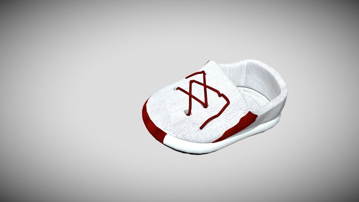 Exercise Shoes 3D Model