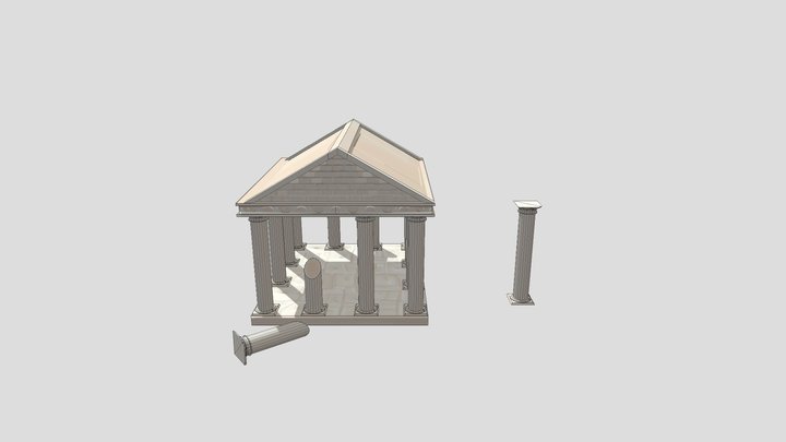 temple full 3D Model