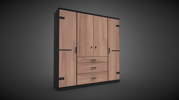 Wardrobe / Cabinet 3D Model