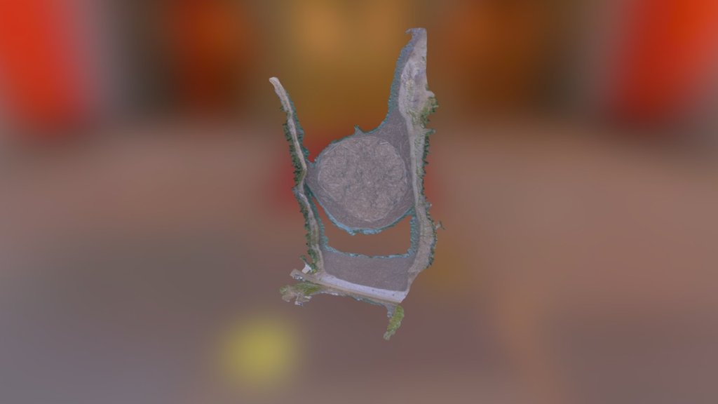 Columbia Boom Tow 2 Simplified 3d Mesh