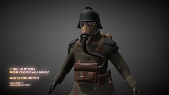 Death Korps of Krieg [1.0] 3D Model