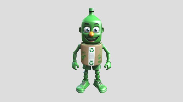 Figura: Reciclaje. – Gratis 3D-model STL