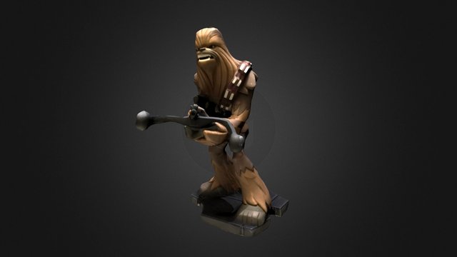 Chebacca (123D Catch) 3D Model