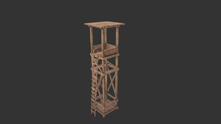 Guardtower 3D Model