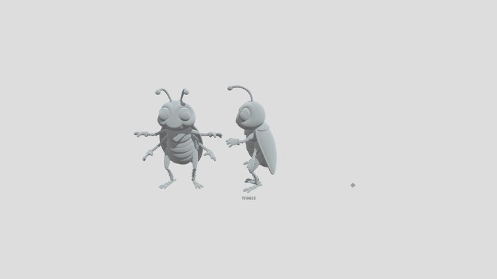 Cosmo the Ant 3D Model