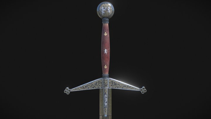 Claymore Greatsword 3D Model