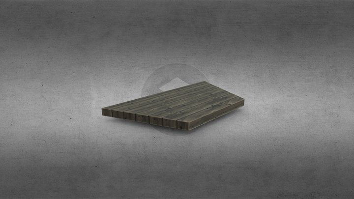 Wooden Floor 3D Model