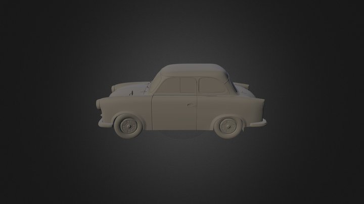 Trabant 3D Model