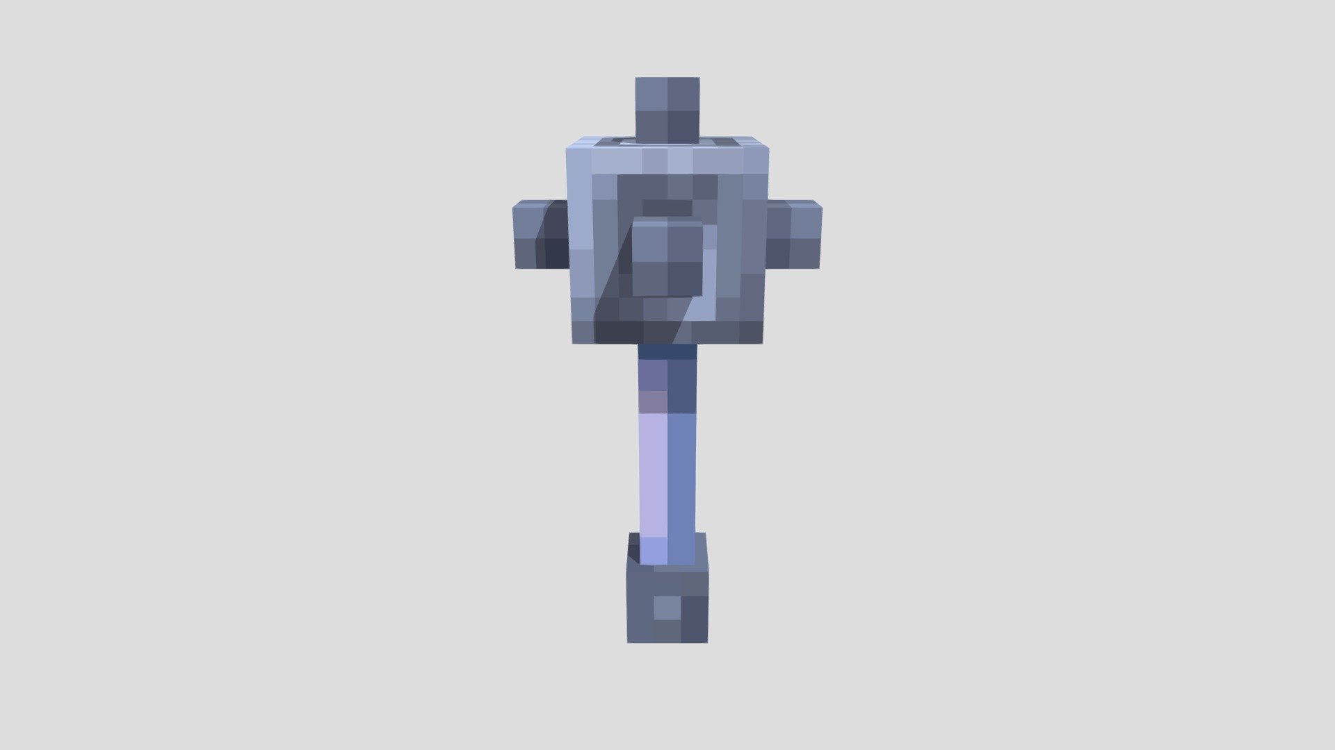 MINECRAFT - MAZA - MACE - Download Free 3D model by SHINIGAMIAFK ...