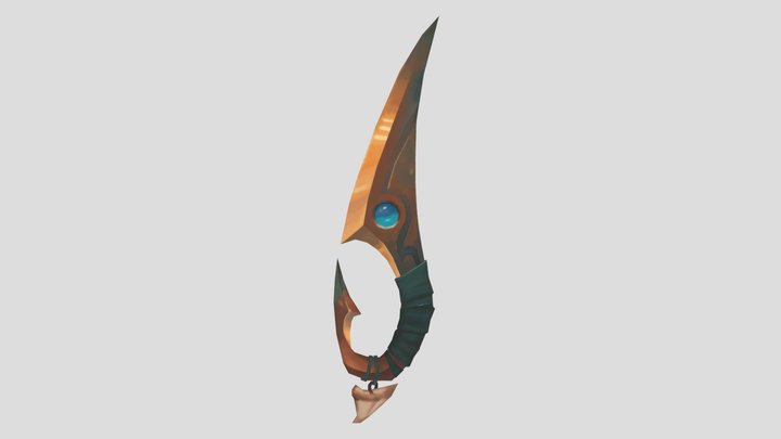 Knife Homemade 3D Model