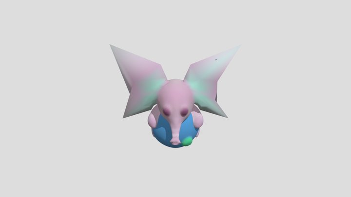 Elephairy Fakemon 3D Model