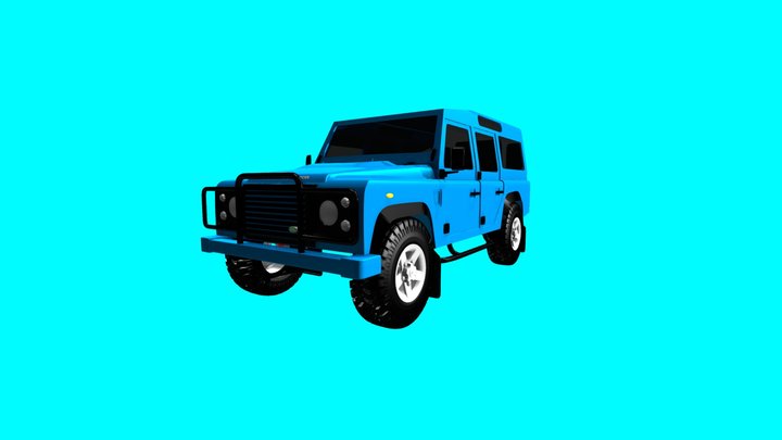 Land Rover Defender 3D Model