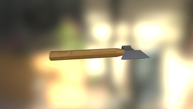 Hammer Done FBX 3D Model