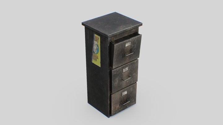 Rust Cabinet-Freepoly.org 3D Model