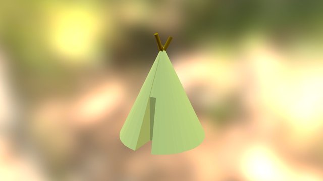 Tepee 3D Model