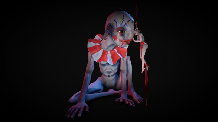 SCI-FI CIRCUS CHALLENGE: FREAK like me 3D Model