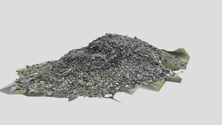 舳倉島の築島2025（フォトグラ） 3D Model