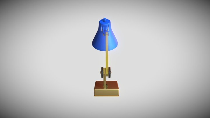 Lamp Obj 3D Model