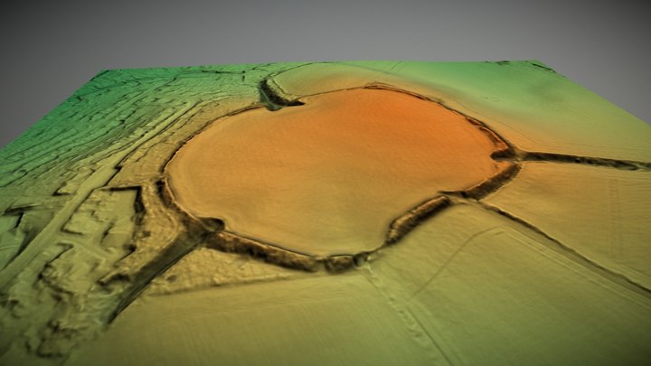 Norton Camp, Somerset (UK) – Kostenloses 3D-Modell STL