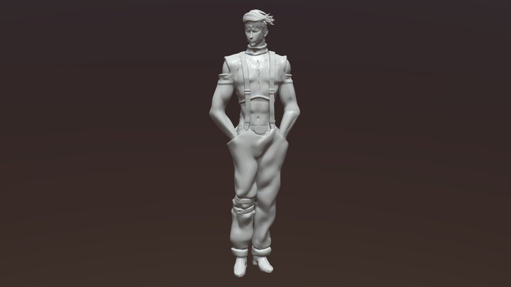 Rohan Kishibe 3D Model