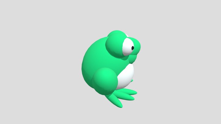 frog 3D Model