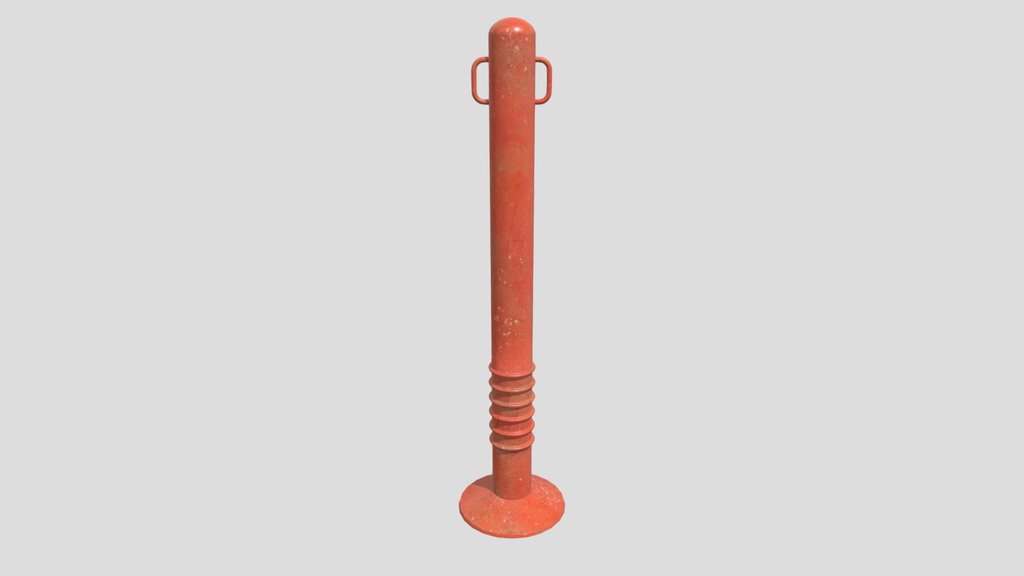Streer Barrier Post