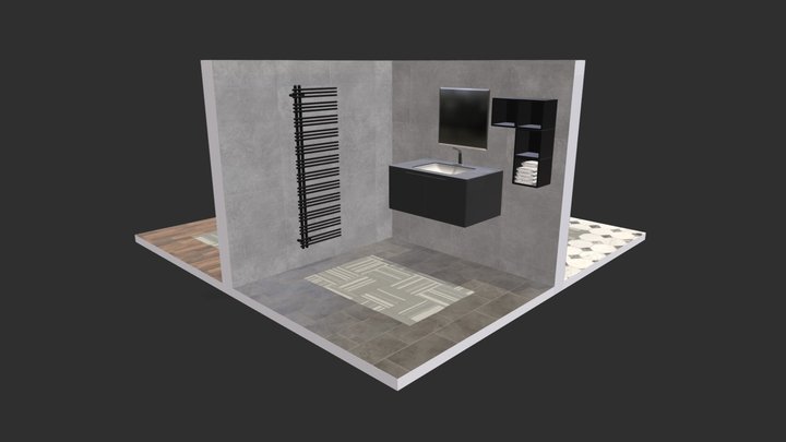 Heizkörpersetup1 Yucca Asym 3D Model