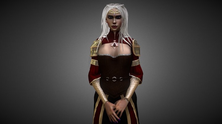 Rhaena Targaryen 3D Model