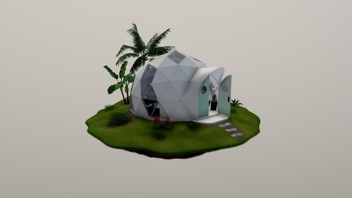 Geoship - Studio Dome - V01 3D Model